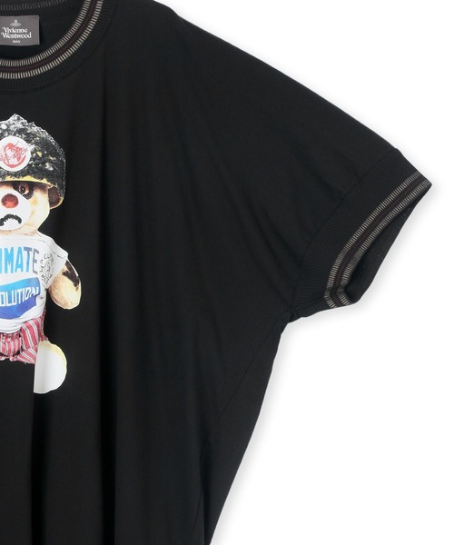 Vivienne Westwoodヴィヴィアン　ベアー　スクエア リブTシャツ Vivienne Westwoodヴィヴィアン ベアー スクエア リブTシャツ