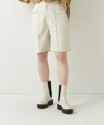 RAY CASSIN | フェイクレザーハーフパンツ(その他パンツ)