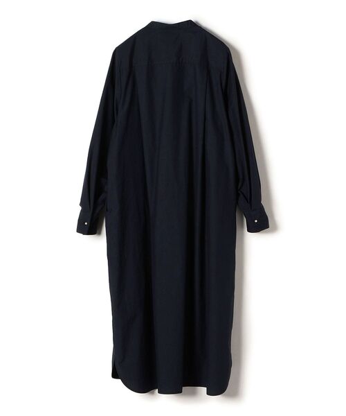 SHIPS(シップス)の「〈手洗い可能〉フロントパールモチーフボタンロングスリーブワンピース◇(ワンピース・レディース・ライトブルー/ブラック/ネイビー・38/36)」の6枚目の写真
