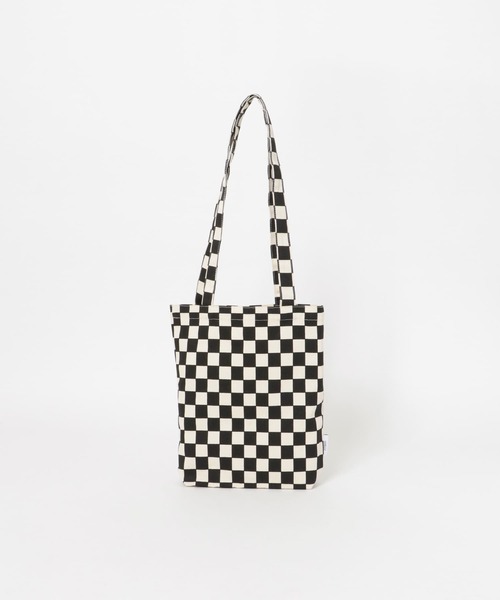 SMELLY(スメリー)の「ミニトート(エコバッグ/サブバッグ・レディース・キャメル/パープル/ミント/マスタード/アイボリー/チェック・-)」の21枚目の写真