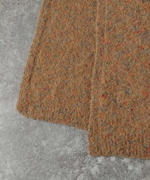 JEANASIS(ジーナシス)の「MIXヤーンストール/953988(マフラー・レディース・ブルー系その他/ベージュ系その他/パープル系その他・FREE)」の4枚目の写真