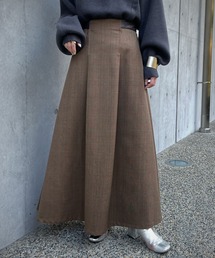 &g'aime | 【&g’aime】チェックフレアスカート(スカート)