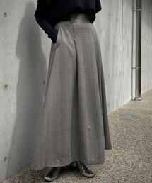 &g'aime | 【&g’aime】チェックフレアスカート(スカート)