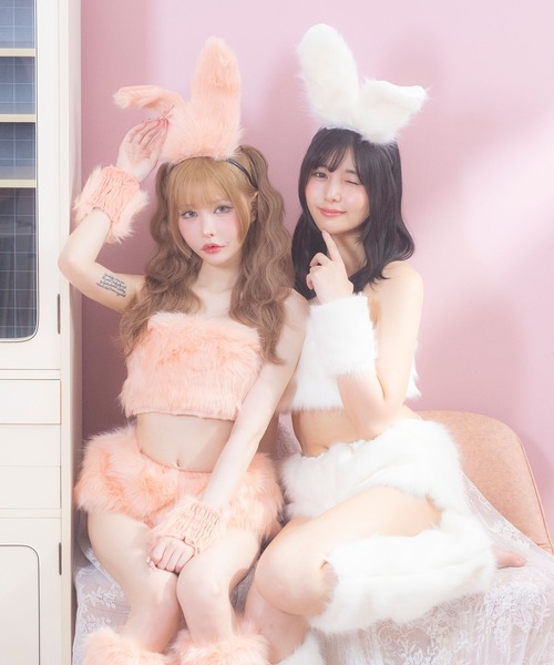 ドレスショップ Tika アニマル コスプレ テディベア 白 Tika] ハロウィン コスプレ レディース かわいい セクシー アニマル