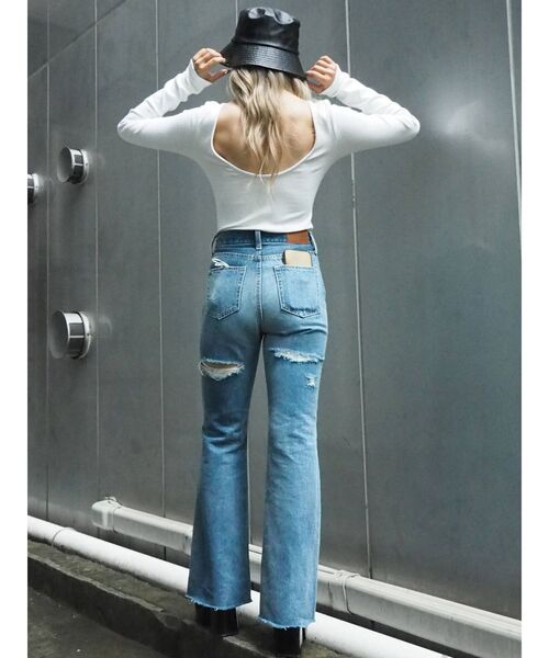 EVRIS（エヴリス）の「フェイクレザーバケットハット（ハット・レディース・ブラック/ブラウン・FREE）」の22枚目の写真