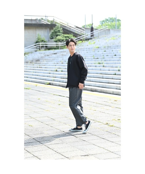 URBAN COLLECTION(アーバンコレクション)の「テーパード イージー ワイドパンツ(その他パンツ・メンズ・チャコール/グレー/ベージュ/ブラック・M/L)」の11枚目の写真