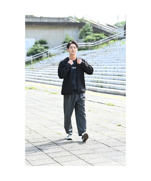 URBAN COLLECTION(アーバンコレクション)の「テーパード イージー ワイドパンツ(その他パンツ・メンズ・チャコール/グレー/ベージュ/ブラック・M/L)」の15枚目の写真