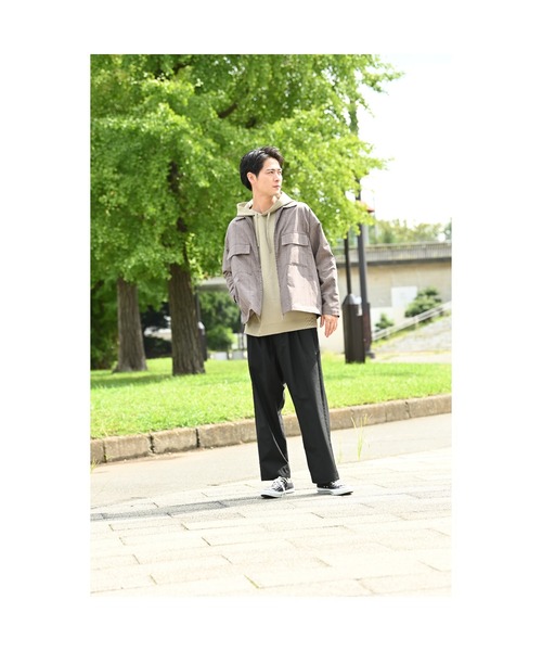 URBAN COLLECTION(アーバンコレクション)の「テーパード イージー ワイドパンツ(その他パンツ・メンズ・チャコール/グレー/ベージュ/ブラック・M/L)」の19枚目の写真