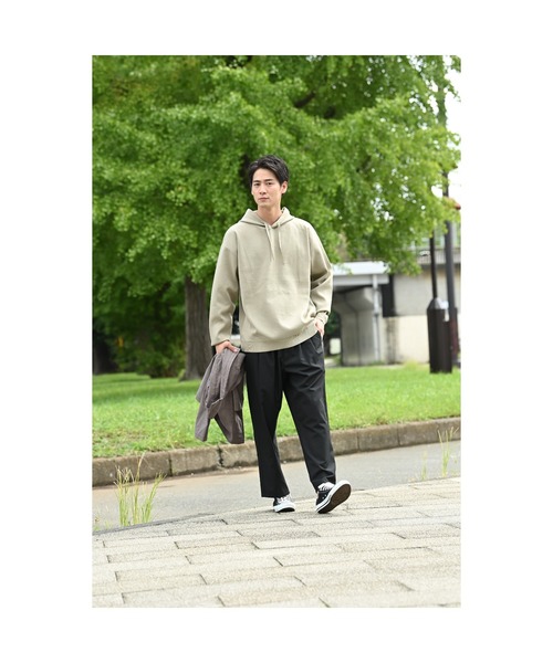URBAN COLLECTION(アーバンコレクション)の「テーパード イージー ワイドパンツ(その他パンツ・メンズ・チャコール/グレー/ベージュ/ブラック・M/L)」の21枚目の写真