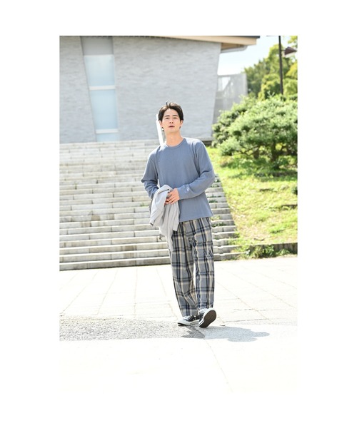 URBAN COLLECTION(アーバンコレクション)の「テーパード イージー ワイドパンツ(その他パンツ・メンズ・チャコール/グレー/ベージュ/ブラック・M/L)」の16枚目の写真