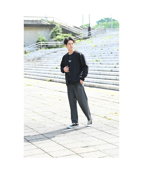 URBAN COLLECTION(アーバンコレクション)の「テーパード イージー ワイドパンツ(その他パンツ・メンズ・チャコール/グレー/ベージュ/ブラック・M/L)」の22枚目の写真
