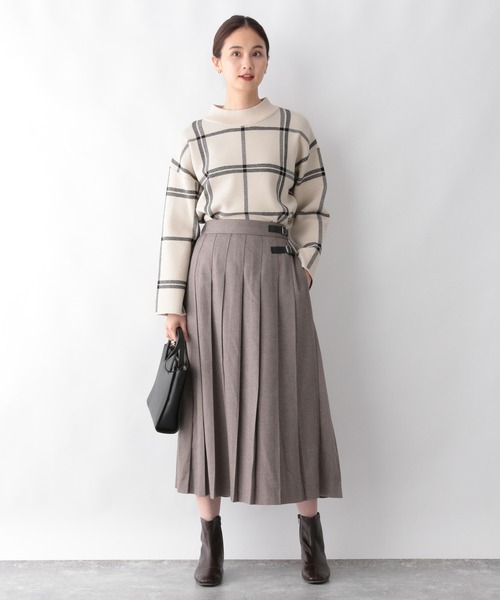 GLOBAL WORK(グローバルワーク)の「メルティー柄タートルプルオーバー/215587(ニット/セーター・レディース・アイボリー/ブラック/ブラウン/グリーン系その他6・MEDIUM/LARGE)」の18枚目の写真