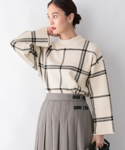 GLOBAL WORK(グローバルワーク)の「メルティー柄タートルプルオーバー/215587(ニット/セーター・レディース・アイボリー/ブラック/ブラウン/グリーン系その他6・MEDIUM/LARGE)」の11枚目の写真