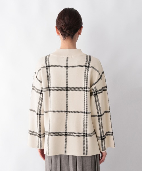 GLOBAL WORK(グローバルワーク)の「メルティー柄タートルプルオーバー/215587(ニット/セーター・レディース・アイボリー/ブラック/ブラウン/グリーン系その他6・MEDIUM/LARGE)」の17枚目の写真