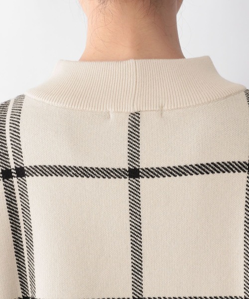 GLOBAL WORK(グローバルワーク)の「メルティー柄タートルプルオーバー/215587(ニット/セーター・レディース・アイボリー/ブラック/ブラウン/グリーン系その他6・MEDIUM/LARGE)」の6枚目の写真