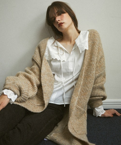 mangata（モンガータ）の「French chic blouse（Tシャツ/カットソー・レディース・ホワイト・FREE）」の3枚目の写真