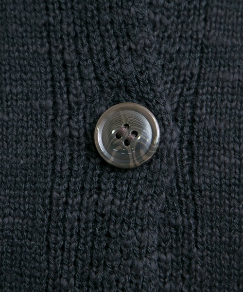 Newlyme（ニューリーミー）の「コンパクトスラブカーディガン（カーディガン/ボレロ・レディース・チャコールグレー/ブラック/ベージュ/ブルー/アイボリー・MEDIUM/LARGE/X-LARGE）」の14枚目の写真