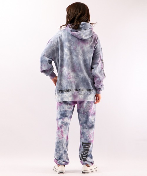 LONSDALE（ロンズデール）の「LONSDALE 裏毛タイダイ スウェットパンツ（スウェットパンツ・メンズ・パープル/グレー・L/LL/M）」の20枚目の写真