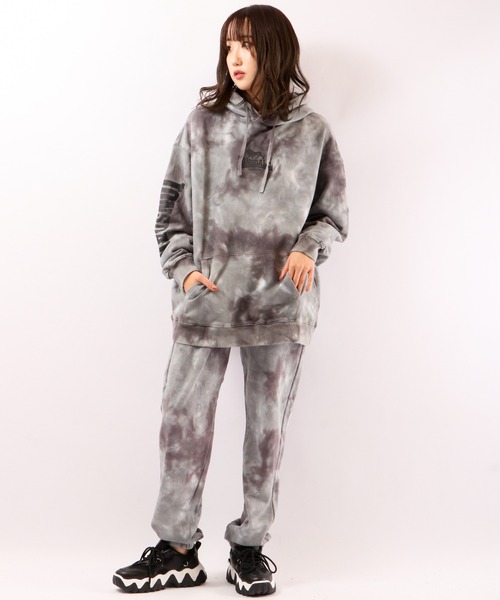 LONSDALE（ロンズデール）の「LONSDALE 裏毛タイダイ スウェットパンツ（スウェットパンツ・メンズ・パープル/グレー・L/LL/M）」の11枚目の写真