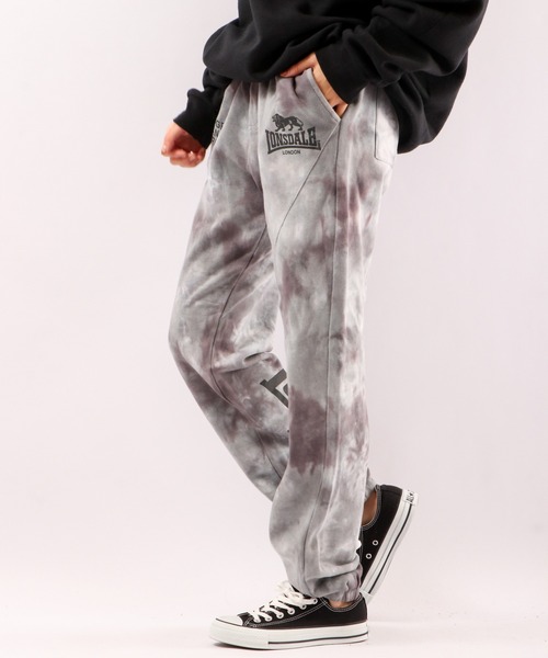 LONSDALE（ロンズデール）の「LONSDALE 裏毛タイダイ スウェットパンツ（スウェットパンツ・メンズ・パープル/グレー・L/LL/M）」の8枚目の写真