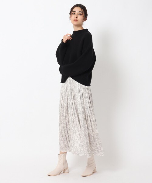 THE SHOP TK (ザ ショップ ティーケー )の「◆【ダマクス調柄】プリーツスカート(スカート・レディース・ベージュ系その他4/ネイビー系・12/11)」の11枚目の写真