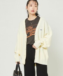 TOWN CRAFT × FREAK'S STORE/タウンクラフト the FOX Vネックニットカーディガン