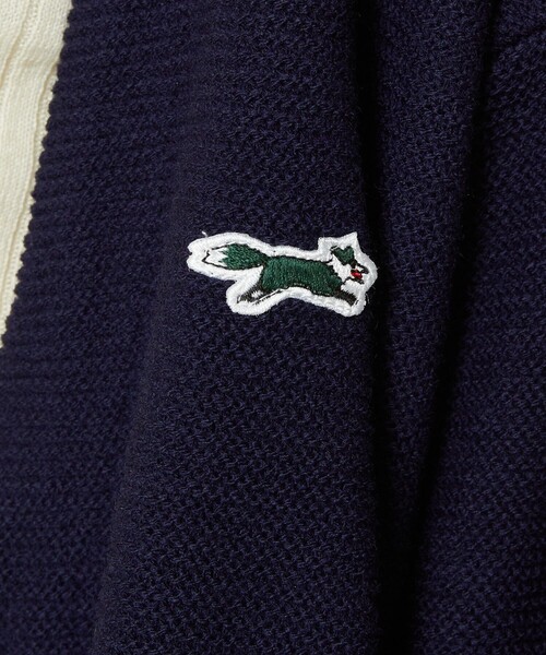 FREAK'S STORE(フリークスストア)の「TOWN CRAFT × FREAK'S STORE/タウンクラフト the FOX Vネックニットカーディガン(カーディガン/ボレロ・レディース・ブラック/ネイビー/レッド/オフホワイト/グリーン・フリ-)」の6枚目の写真