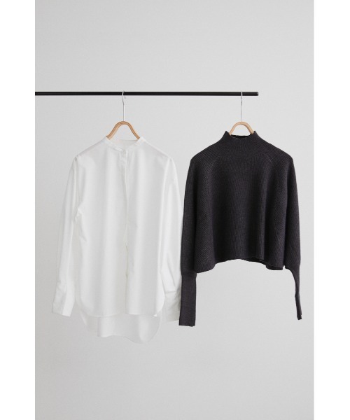 STYLEMIXER（スタイルミキサー）の「2ピースドルマンニット（ニット/セーター・レディース・グレー/ベージュ・FREE）」の14枚目の写真