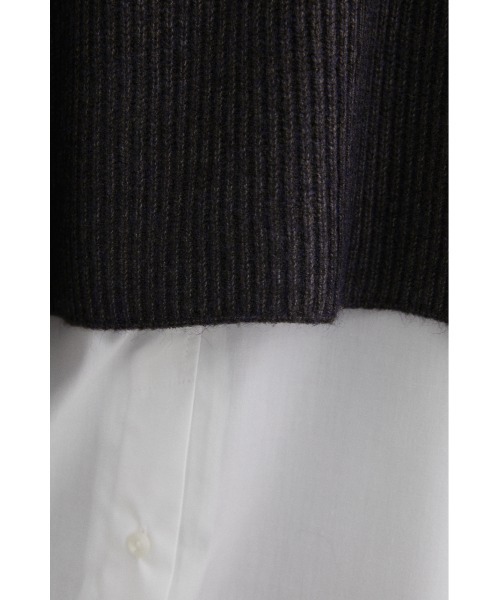 STYLEMIXER（スタイルミキサー）の「2ピースドルマンニット（ニット/セーター・レディース・グレー/ベージュ・FREE）」の15枚目の写真