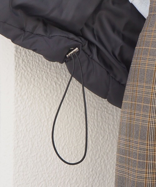 tiptop（ティップトップ）の「ダイヤキルトショートジャケット（ダウンジャケット/コート・レディース・ブラック/ベージュ/グリーン/アイボリー・FREE）」の21枚目の写真