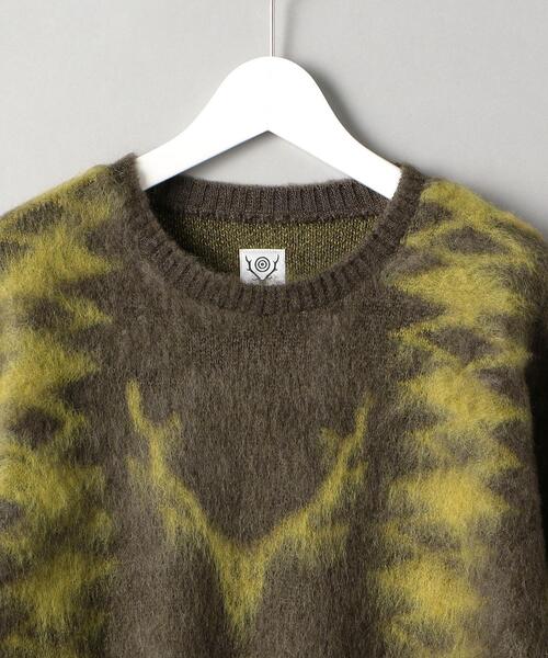 South2 West8(サウスツーウェストエイト)の「<South2 West8(サウスツー ウエストエイト)> LOOSE FIT SWEATER/ニット □□(ニット/セーター・メンズ・オリーブ・S/M)」の3枚目の写真