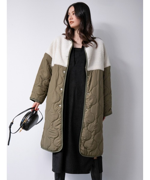 fifth（フィフス）の「【NATSUPOOセレクト】ノーカラーボア切り替え