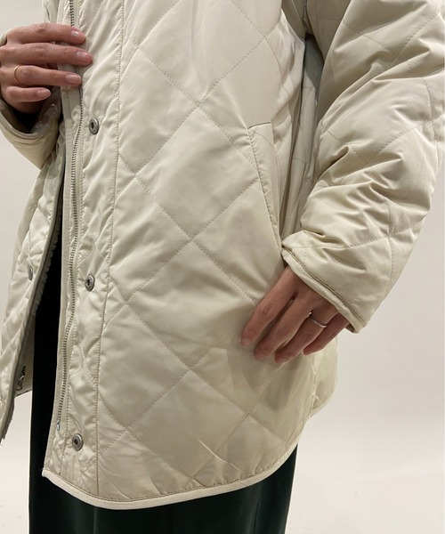 AZUL ENCANTO(アズールエンカント)の「ボア×キルティングリバーシブルジャケット(その他アウター・レディース・ブラック/カーキ/アイボリー・FREE)」の10枚目の写真