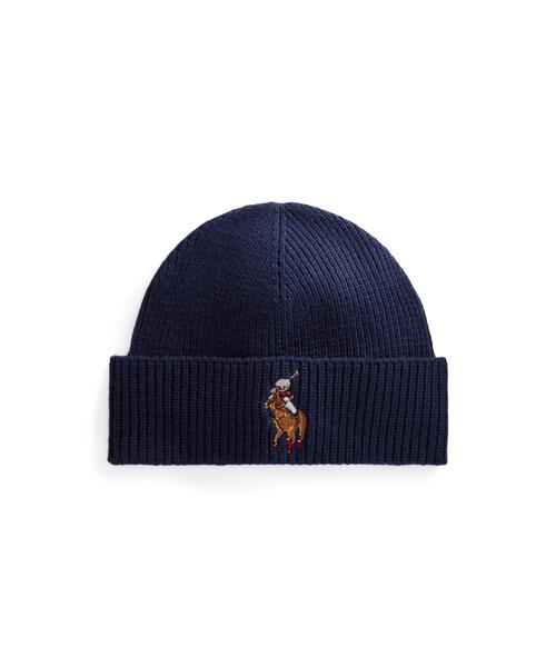 Polo ベア リブニット Ralph ニットキャップ ビーニー Lauren ポロラルフローレン のファッション Ralph Ralph