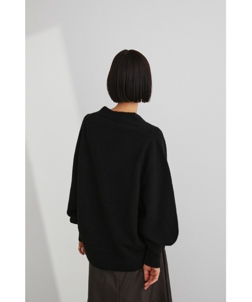 STYLEMIXER(スタイルミキサー)の「ミックスモヘアカーディガン(カーディガン/ボレロ・レディース・ブラック/ベージュ/グリーン・FREE)」の4枚目の写真