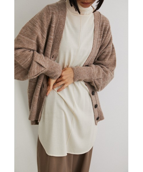 STYLEMIXER(スタイルミキサー)の「ミックスモヘアカーディガン(カーディガン/ボレロ・レディース・ブラック/ベージュ/グリーン・FREE)」の16枚目の写真
