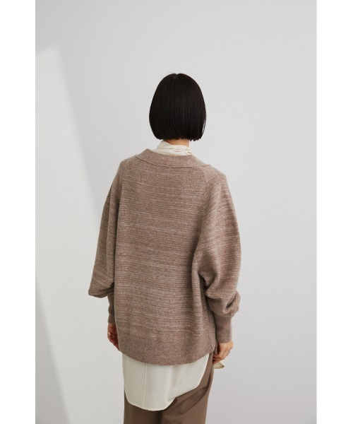 STYLEMIXER(スタイルミキサー)の「ミックスモヘアカーディガン(カーディガン/ボレロ・レディース・ブラック/ベージュ/グリーン・FREE)」の20枚目の写真