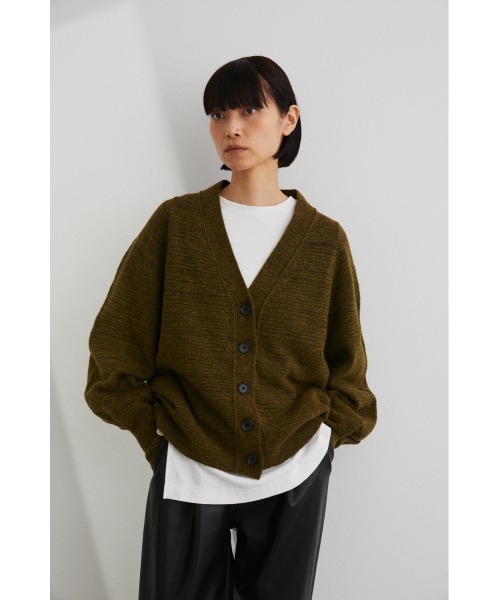 STYLEMIXER(スタイルミキサー)の「ミックスモヘアカーディガン(カーディガン/ボレロ・レディース・ブラック/ベージュ/グリーン・FREE)」の17枚目の写真