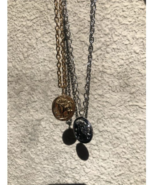THROW by SLY（スローバイスライ）の「THROW CHAIN MEDAL N/C チェーン メダル ネックレス（ネックレス・レディース・ゴールド/シルバー・FREE）」の5枚目の写真