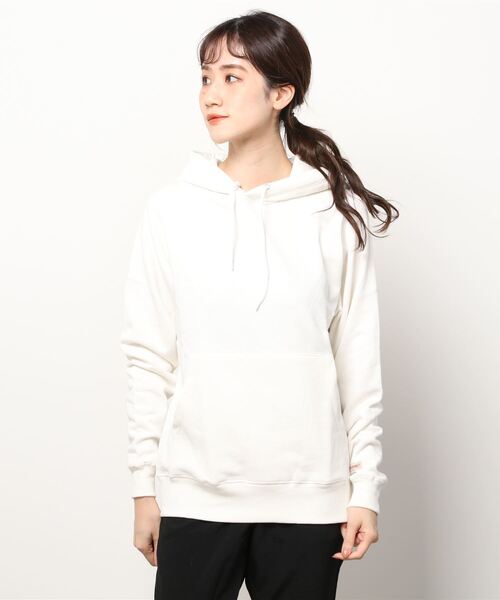 Goodwear(グッドウェア)の「『Goodwear/グッドウェア』WEB別注 USAコットン裏毛プルパーカー(パーカー・メンズ・ブラック/ベージュ/グレー/オフホワイト/カーキ/グレイッシュベージュ/ネイビー/チャコールグレー・S/M/L/XL)」の13枚目の写真
