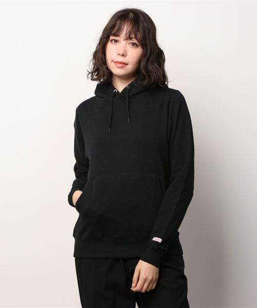 Goodwear(グッドウェア)の「『Goodwear/グッドウェア』WEB別注 USAコットン裏毛プルパーカー(パーカー・メンズ・ブラック/ベージュ/グレー/オフホワイト/カーキ/グレイッシュベージュ/ネイビー/チャコールグレー・S/M/L/XL)」の18枚目の写真