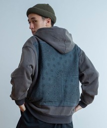 Universal Style Wear × HAV・A・HANK / ハバハンク コラボ リメイク パーカー