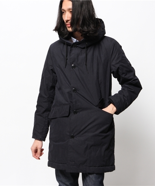 OUTLET(アウトレット)の「【Ciaopanic】中ボアミリタリーコート(ミリタリージャケット・メンズ・ブラック/アイボリー・LARGE/MEDIUM)」の1枚目の写真