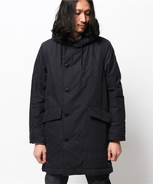 OUTLET(アウトレット)の「【Ciaopanic】中ボアミリタリーコート(ミリタリージャケット・メンズ・ブラック/アイボリー・LARGE/MEDIUM)」の3枚目の写真