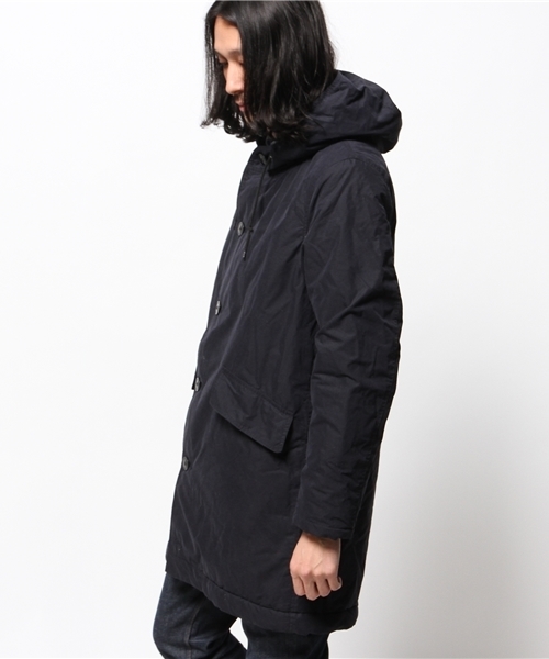 OUTLET(アウトレット)の「【Ciaopanic】中ボアミリタリーコート(ミリタリージャケット・メンズ・ブラック/アイボリー・LARGE/MEDIUM)」の4枚目の写真