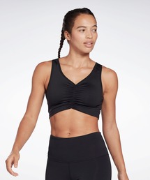 スタジオ ラッシュ クロップド タンク トップ / Studio Ruched Cropped Tank Top