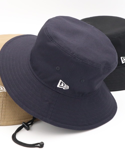 ONSPOTZ（オンスポッツ）の「ニューエラ アドベンチャーハット 無地（ハット・メンズ・ブラック/ベージュ/ネイビー/オリーブ/ストーン・L/XL/S/M/M/L）」の11枚目の写真