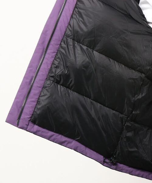 FIRST DOWN（ファーストダウン）の「【FIRST DOWN】WRAP DOWN PARKA（ダウンジャケット/コート・メンズ・パープル・M/XL/L）」の2枚目の写真
