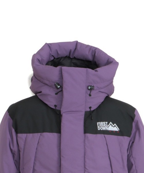 FIRST DOWN（ファーストダウン）の「【FIRST DOWN】WRAP DOWN PARKA（ダウンジャケット/コート・メンズ・パープル・M/XL/L）」の5枚目の写真