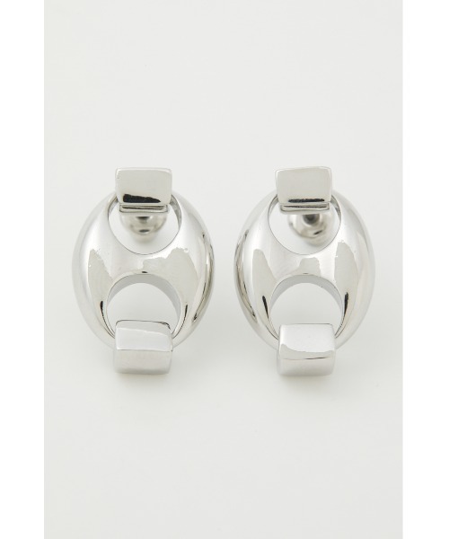 SLY(スライ)の「2HOLE P/EARRING ピアス(ピアス(両耳用)・レディース・ゴールド/シルバー・FREE)」の1枚目の写真